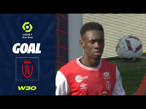 Goal Folarin BALOGUN (90' +1 pen - SdR) STADE DE REIMS - STADE BRESTOIS 29 (1-1) 22/23