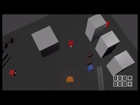 [WIP] Blender Game Engine | Top-down Shooter