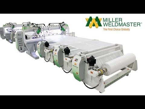 Sistema automatizado de soldadura por aire caliente para la producción de grandes Geo Liners l Moduline