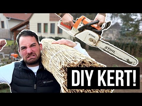 KERTFELÚJÍTÁS a köbön! (fák kivágása & füvesítés)- DIYÁbelKöltözés #3