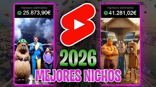 6 Nichos De Shorts Con IA Que Crearán Millonarios en 2026