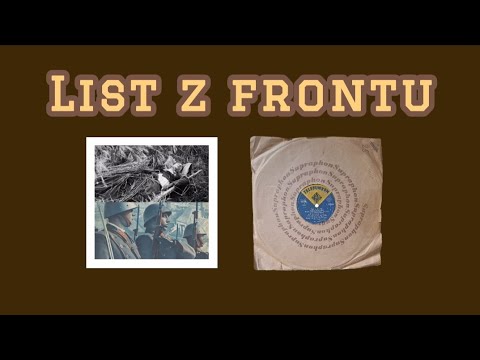 List Z Frontu - Anton Gerža, Fero Rell, spieva Štefan Figura a Anton Mazán, pomalý valčík 1944