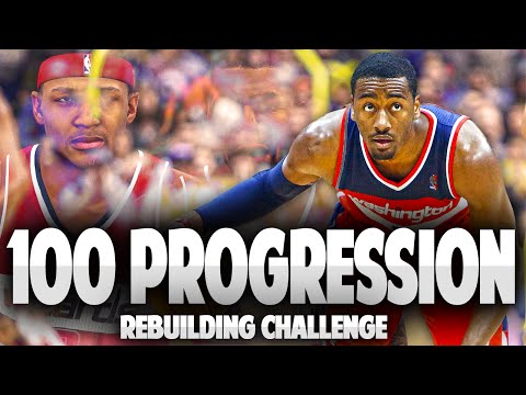 100 PROGRESSION REBUILDING CHALLENGE - NBA 2K16 MYLEAGUE