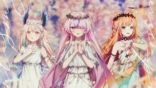 Cover art for 【 EXEC_PHANTASMAGORIA/. 】Cover by Seffyna, Maria Marionette & Enna Alouette♡ NIJISANJI EN ♡