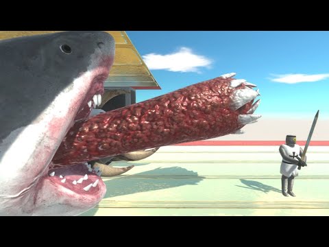 Don't Fall into Shark Tank Animal Revolt Battle Simulator