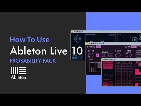 Free Download Ableton Live Probability Pack TUTORiAL-SYNTHiC4TE