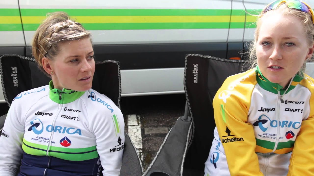 Emma Johansson and Gracie Elvin on life at Orica AIS - YouTube