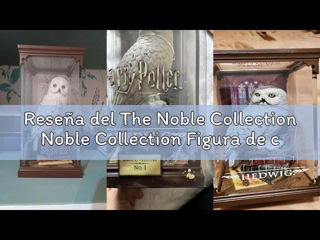 Vídeo relacionado con Noble Collection Figura de criatura mágica Hedwig de Harry Potter