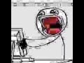 Low Quality Stickman Screaming At Computer Meme Loud Bitcrushed Scream Sound Effect