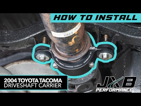 Toyota Tacoma Driveshaft Carrier Install DIY | JXB Performance (TYT03A0)