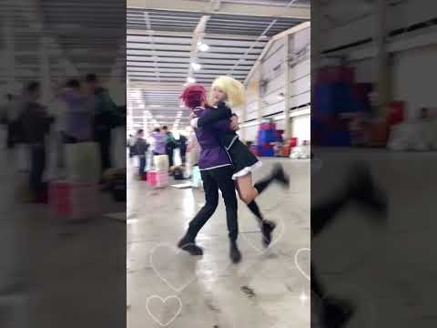 Yui and Ayato Cosplayer Having Fun Together #diaboliklovers #ayato #yui