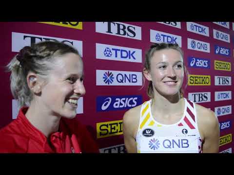 Interview Imke Vervaet en Paulien Couckuyt - WK Doha - 4 oktober 2019