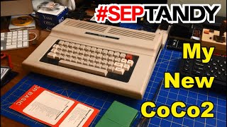 A Look at My New TRS-80 Color Computer 2 - #SepTandy