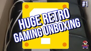 Huge Retro Gaming Unboxing #1