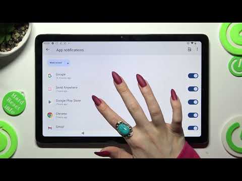 How to Turn On/Off App Notifications on NOKIA T21? - Manage App Notifications