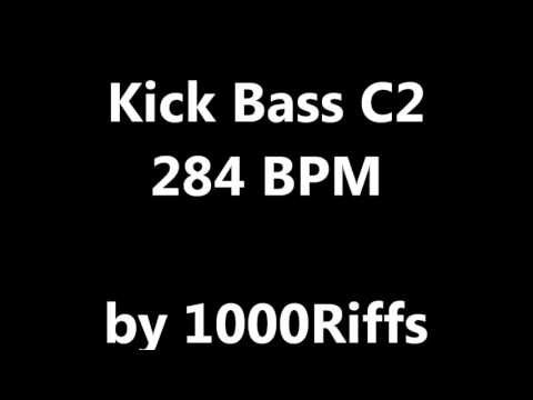 Kick Bass C2 : 284 BPM - Beats Per Minute
