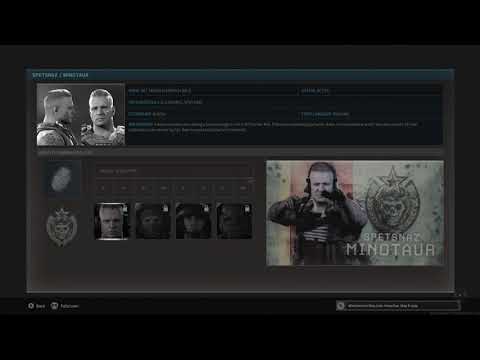 All SPETSNAZ Operators introducing videos