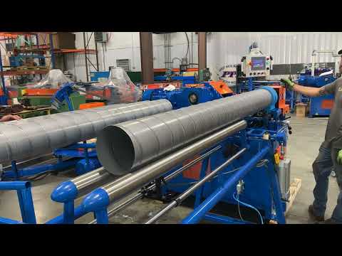 PROFAB Spiral PRO HD Duct Fabrication, Spiral Tube Former | Norcal Machinery (1)