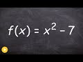 How To Find The Inverse Of A Function Then Determine Domain And Range