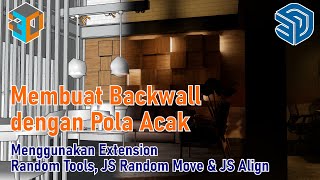 Membuat Backwall Berpola Acak Menggunakan Random Tools, JS Random Move &amp; JS Align (Bhs. Indonesia)