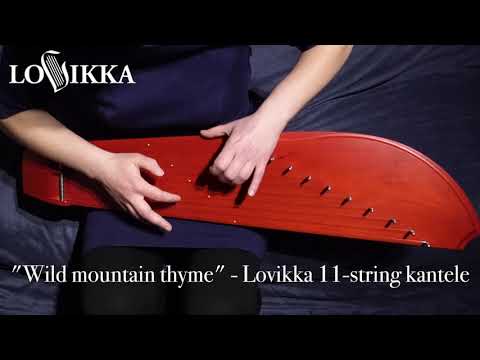 Lovikka 11-strings kantele - Wild Mountain Thyme