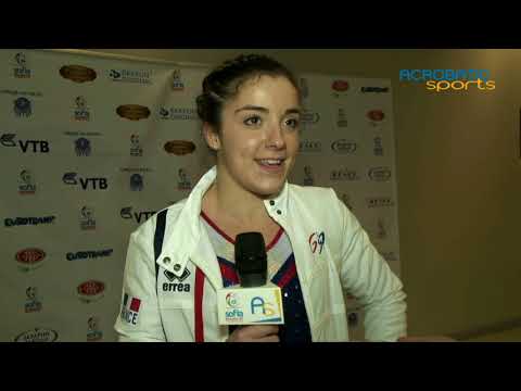 WC Sofia 2017 - Réactions de Léa Callon (FRA) après sa finale