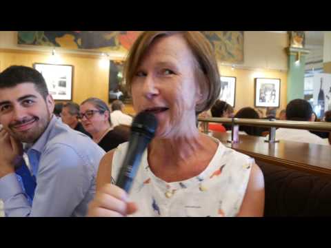 Georgia Khareba wines on show at La Coupole Paris - Egmont Labadie Copyright 2017