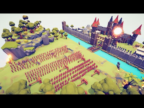 150x ROMAN SOLDIER SIEGE MEDIEVAL CASTLE - Totally Accurate Battle Simulator TABS