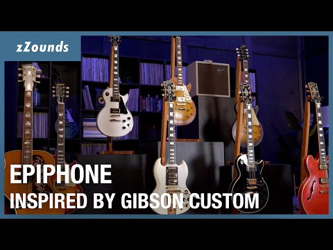 Epiphone Inspired by Gibson Custom Collection | zZounds #epiphone #gibsoncustom #guitar