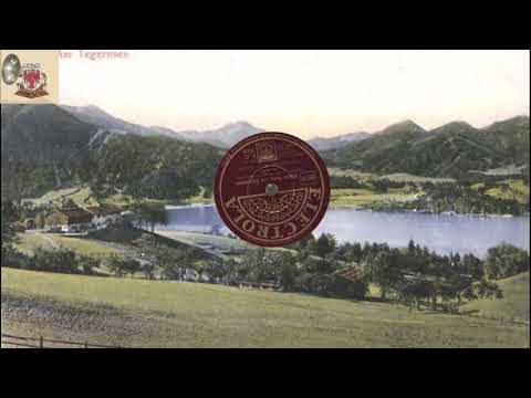 GLEICH LINKS AM TEGERNSEE - Foxtrot, Will Glahe. Ges. E. Hartung