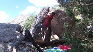 Video thumbnail of Moltagana, 6c+. Cavallers