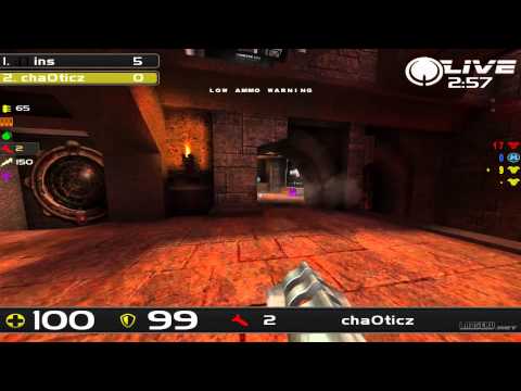 ins vs cha0ticz - Quakecon 2014 Group E Round 1 (Quake Live VOD)