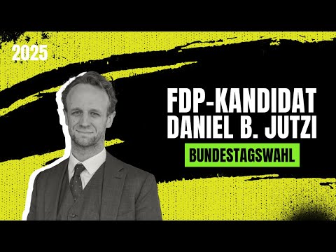 FDP-Kandidat Daniel B. Jutzi aus Osnabrück im Bundestagswahl Fragenhagel