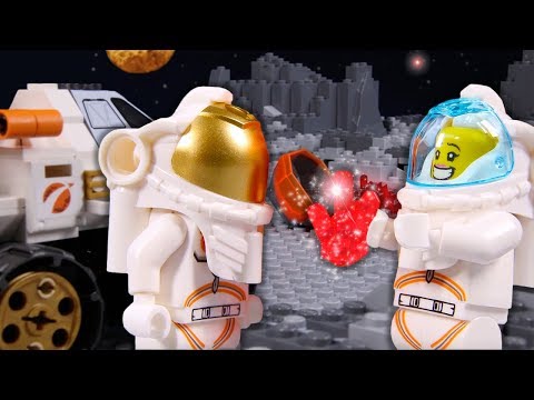 LEGO City Space Rover STOP MOTION LEGO Astronauts Build Space Rover | LEGO Space | Billy Bricks