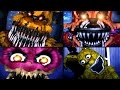 ALL JUMPSCARES Five Nights At Freddy S 4 FNAF 4 Jumpscares