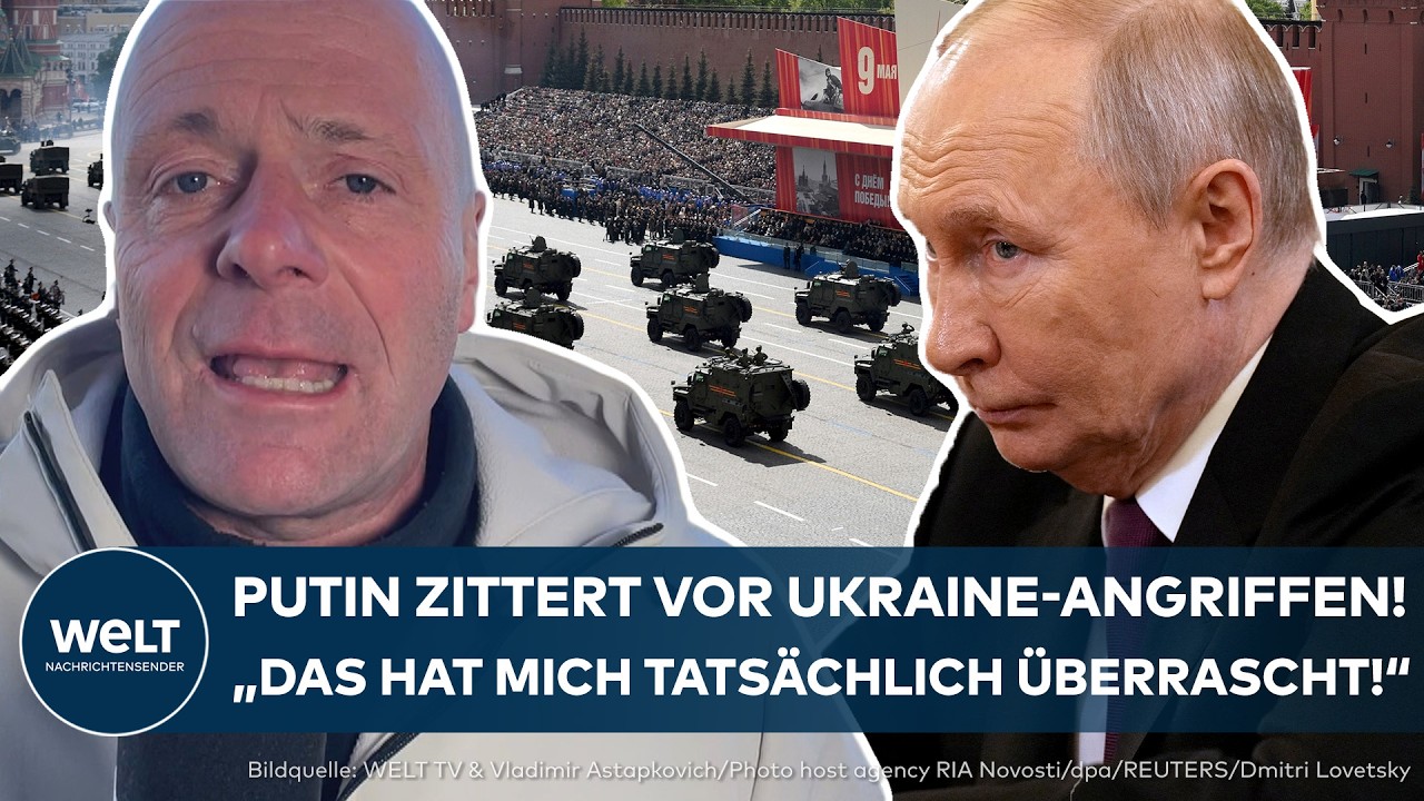 UKRAINE-KRIEG: Putin fährt jährliche Protz-Show zurück! "Das will der Kreml unbedingt verhindern!"