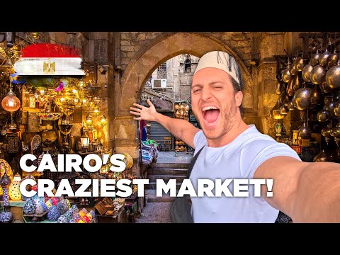 Cairo's Craziest Bazaar: Solo Inside Khan el-Khalili 🇪🇬