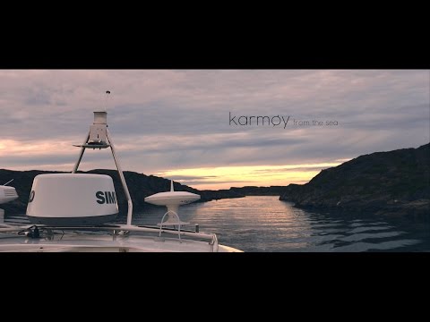 Filming Norwegian seascape: Karmøy from the sea (4K)