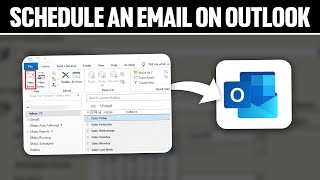 How To Schedule An Email On Outlook 2024! (Full Tutorial)