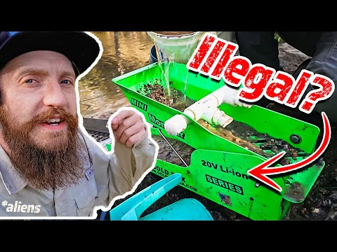 Is This Illegal Gold Mining?