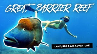 THE BEST WAY TO SEE THE GREAT BARRIER REEF, Cairns, Australia. Snorkel, Scuba Dive & Helicopter.