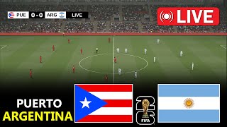 Download lagu Puerto Rico vs Argentina | International Friendly Football Match 2025 | eFootball Pes 21 Simulation mp3