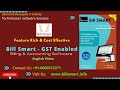 BillSmart India's #1 Feature Rich n Cost Effective - Lifetime Billing Software (English)