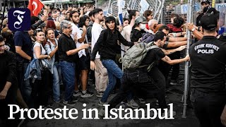 Polizei geht gewaltsam gegen CHP-Anhänger vor