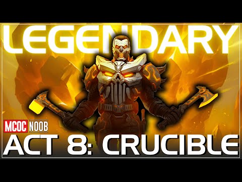 How to beat ACT 8: CRUCIBLE - LEGENDARY path - Aug 2025