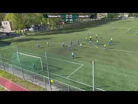 Rēzeknes FA - Sēlijas SS ( U-13A ) otrais puslaiks ( 14.05.2022 )