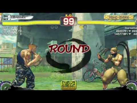 SSFIVAE:  Guile (ACE E I RI N) vs. Ibuki (marsama) HD