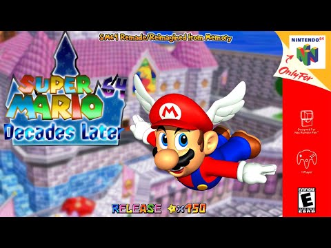 Super Mario 64: Decades Later - ROM Hack [N64]