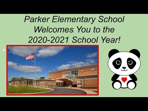 Parker School Welcome Back September 2020-2021