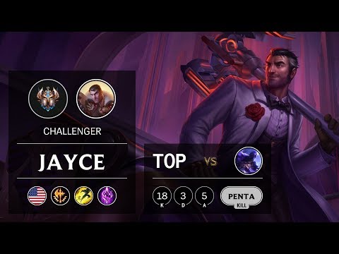 Jayce Top vs Ryze - NA Challenger Patch 9.9